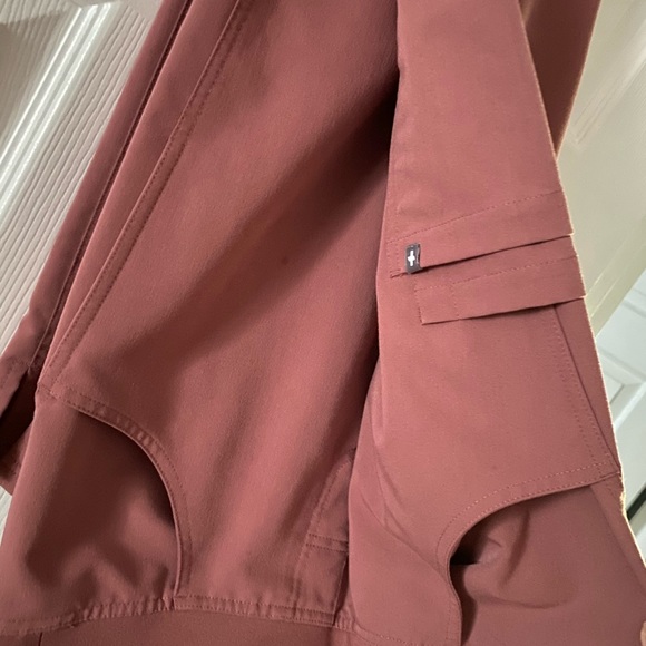 FIGS Kade XS TALL Mauve Scrub Pants - Picture 2 of 6